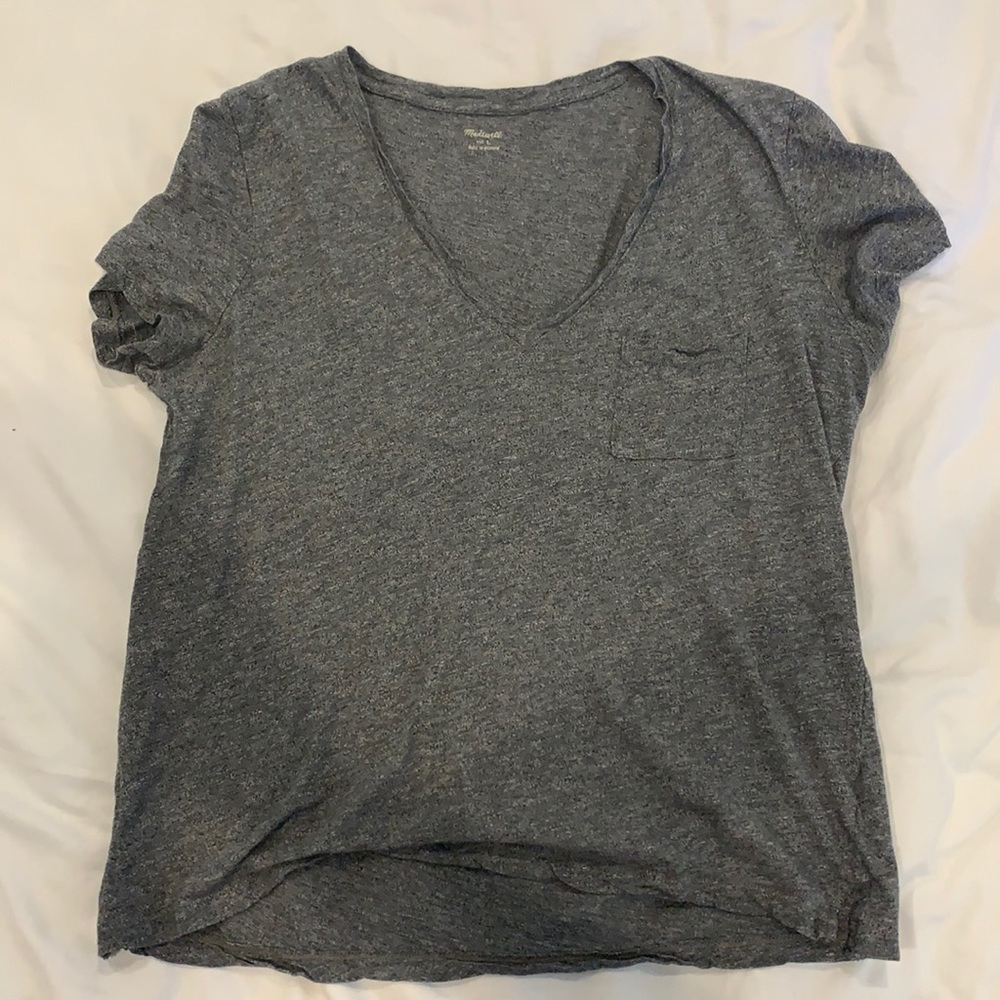 Madewell 3 pack v neck shirts size L